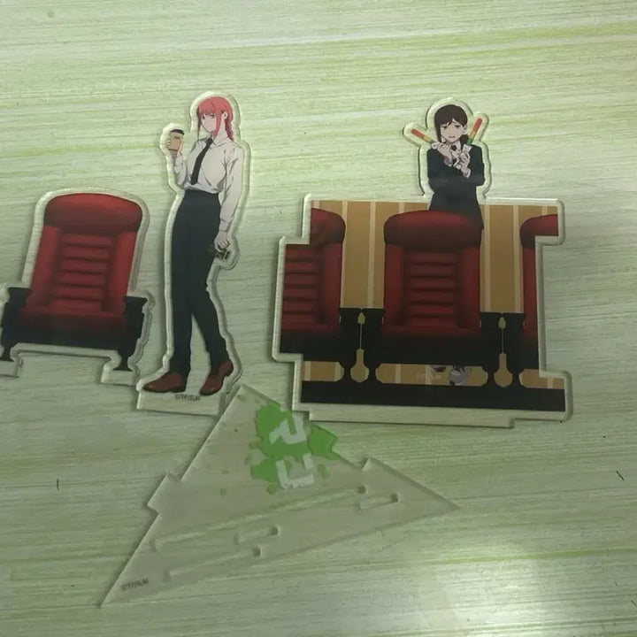 [BUNJANG] Chainsaw Man Kobeni &amp; Makima Theater Acrylic Stand / 체인소맨 코베니,마키마 극장 아크릴 스탠드