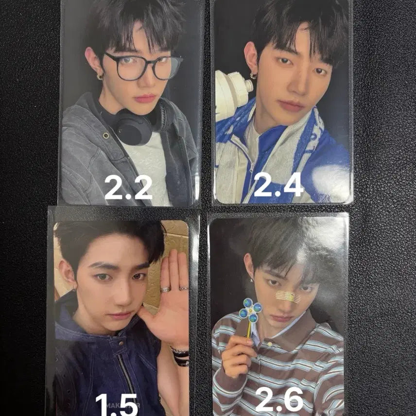[SOLD OUT] 앤더블 장하오 미공포 특전 포카