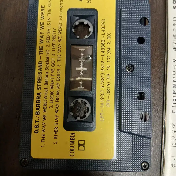 [BUNJANG] The Way We Were OST Cassette Tape / 바브라스트라시샌드의추억 OST 카세트 테이프