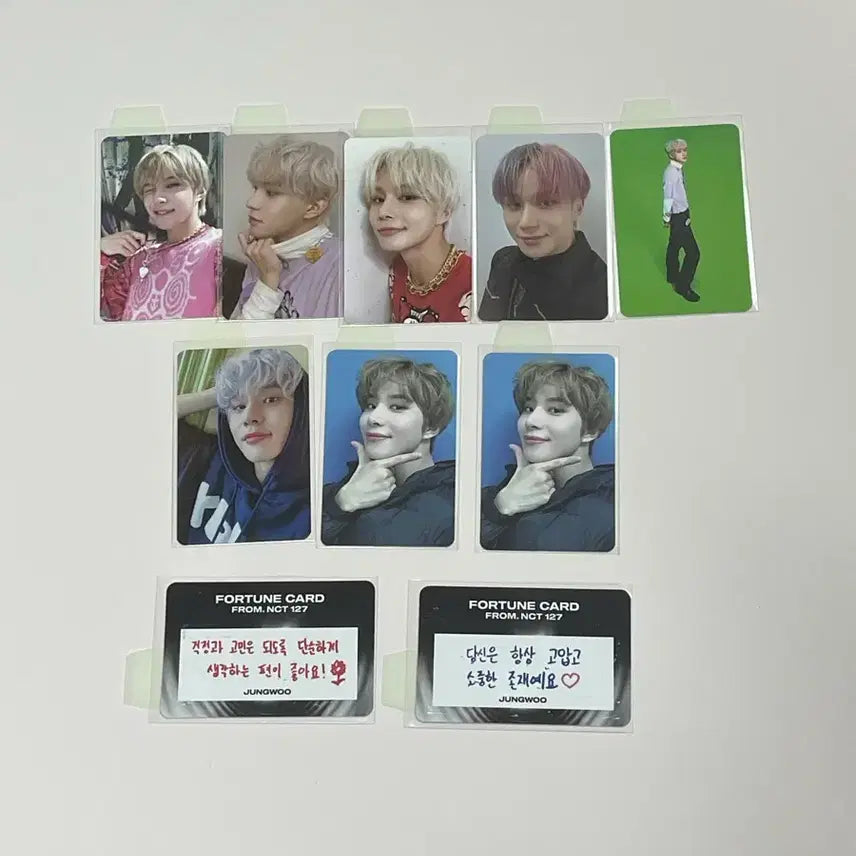 [BUNJANG] NCT127 Jungwoo Favorite Slow Acid Sticker Photocard / nct127 엔시티 정우 페이보릿 2020 슬로우애시드 스티커 포카