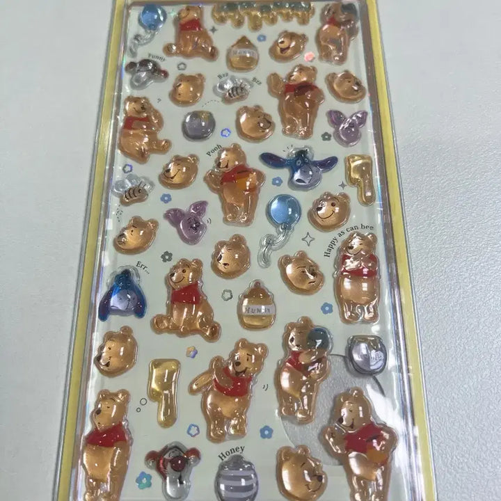 [SOLD OUT] 봉봉드롭 스누피 곰돌이푸 스티커