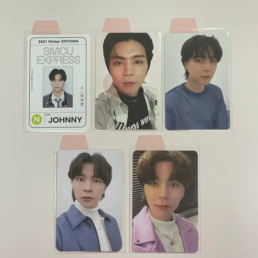 [BUNJANG] NCT 127 Johnny 2021 Universe Favorite Sticker POB Photocard / nct127 엔시티 쟈니 2021 유니버스 페이보릿 스티커 미공포 포카