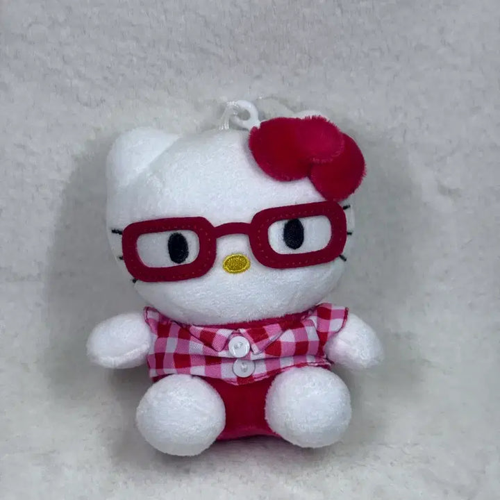 [BUNJANG] Sanrio Hello Kitty Nerd Plush Keychain / 산리오 헬로키티 너드 인형키링 >수량2개<