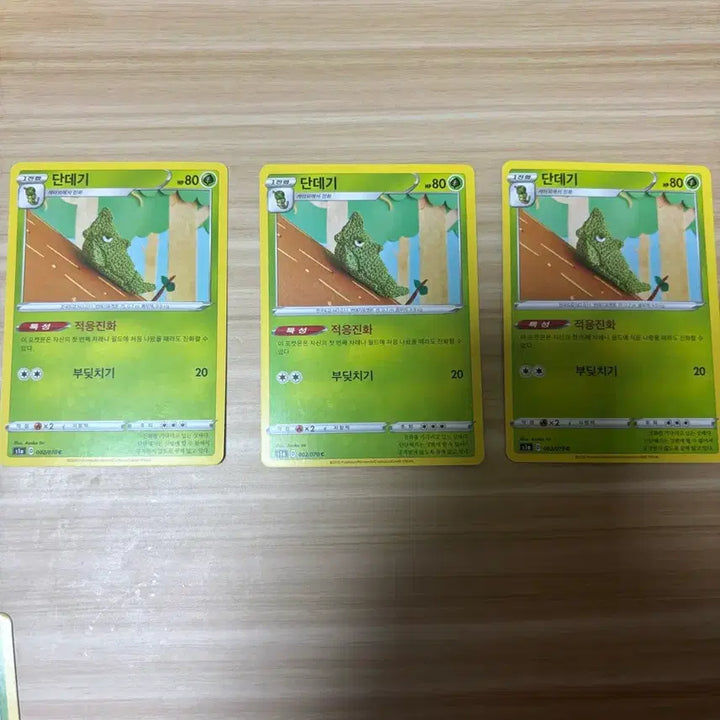 [BUNJANG] Pokemon Card Knitted Wurmple 2020 / [포켓몬카드] 뜨개질 단데기 2020