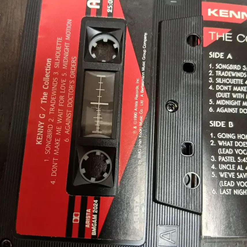 [BUNJANG] Kenny G Collection Cassette Tape / 케니 지 (Kenny G) 컬렉션 카세트 테이프