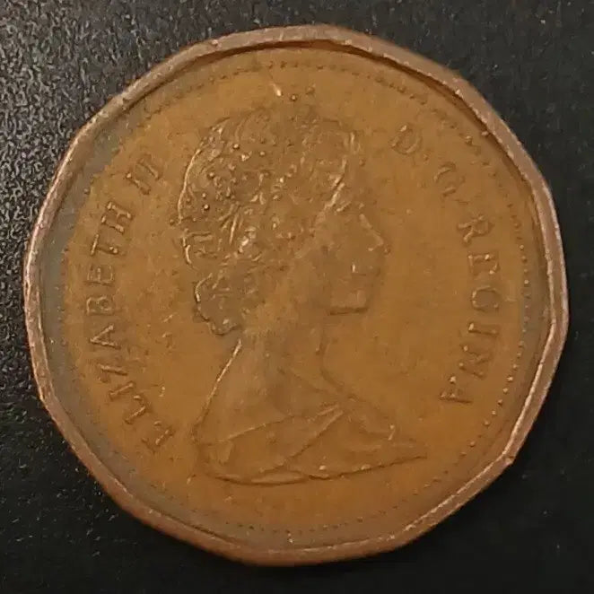 [BUNJANG] 1987 Canada 1 Cent Coin / 1987년 캐나다 1센트 동전 w1739