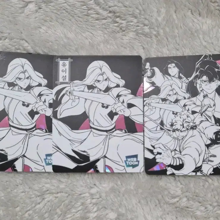 [BUNJANG] Hwasan Return Yiseol and Group Gift Card Set / [개별] 화산귀환 유이설 및 단체 기프트카드