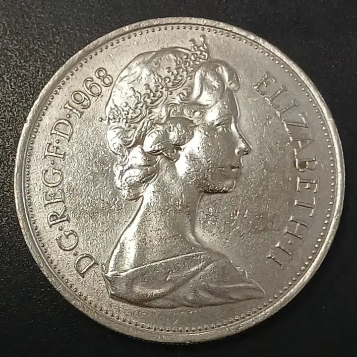 [BUNJANG] 1968 UK 10 Pence Coin / 1968년 영국 10펜스 동전 w1748