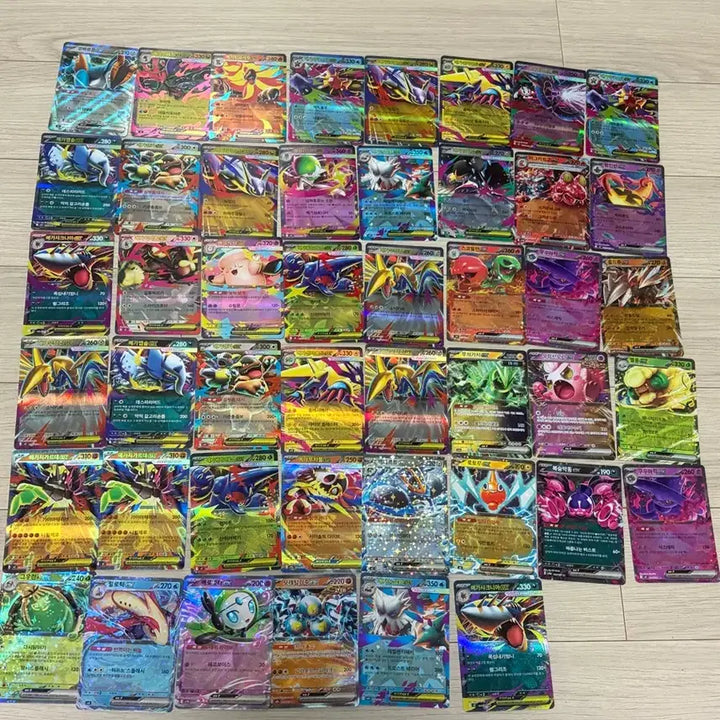 [BUNJANG] Pokemon Card RR Grade Bundle (46 Cards) - S Class / 포켓몬 카드 rr 등급 일괄 46장  (S급)