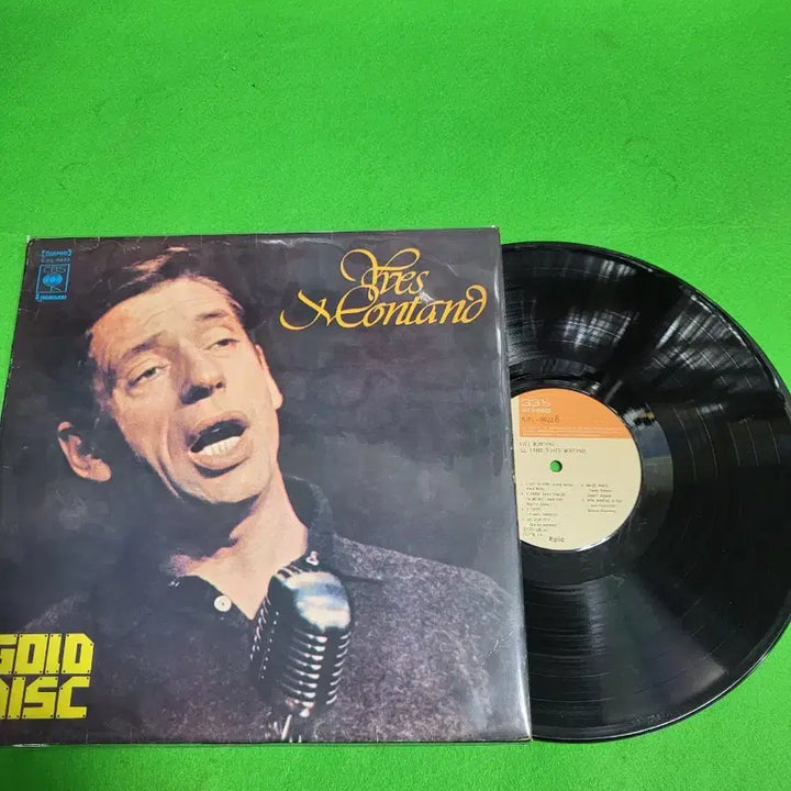[BUNJANG] Yves Montand Chanson Vinyl LP Records (Set of 4) / -LP- 샹송 이브몽땅(IVES MONTAND) 음반 LP 4장