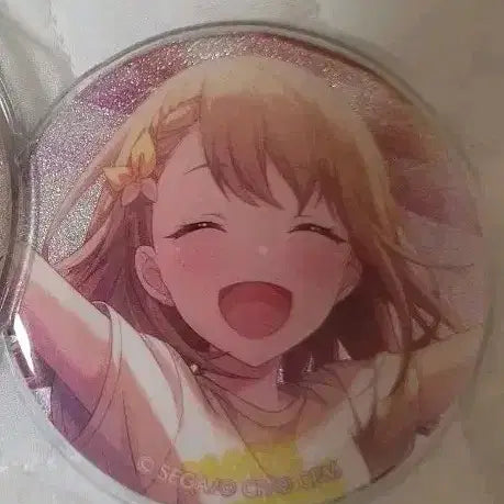 [BUNJANG] Project SEKAI Momoi Airi Hanasato Minori Keychain Bundle Set / 프로젝트세카이 모모이 아이리 하나사토 미노리 천클 복숭아빛색열쇠 캔뱃지