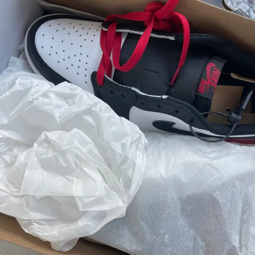 [BUNJANG] Air Jordan 1 Retro Low OG Black Toe (2023) Men&