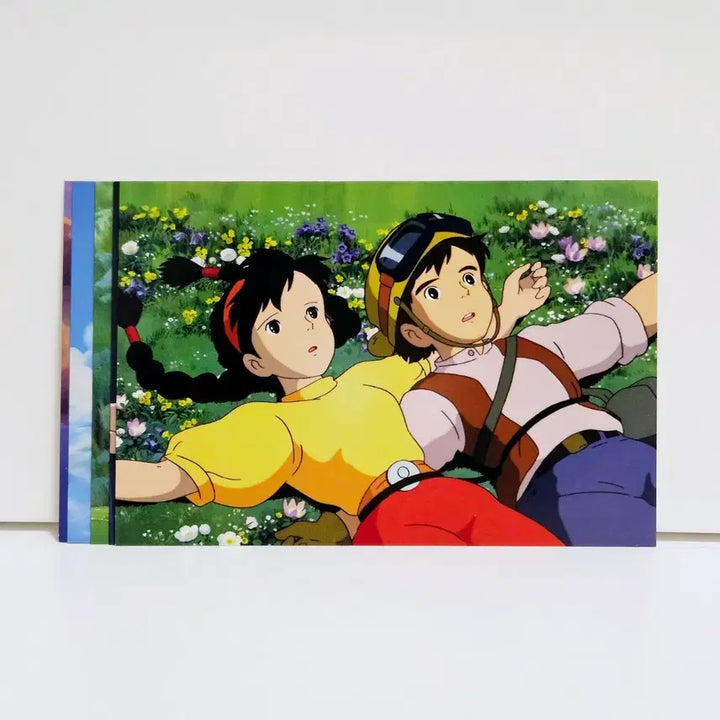 [BUNJANG] Studio Ghibli Castle in the Sky Official Postcard Set (10 Pieces) / 지브리 정품 천공의 성 라퓨타 엽서 10장