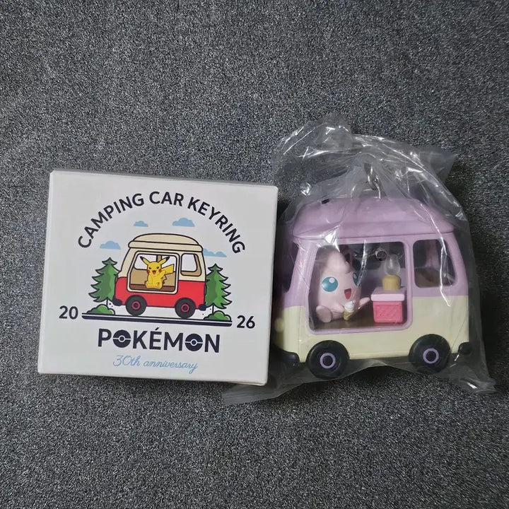 [BUNJANG] Pokemon Camping Car Purin Keyring / 포켓몬 캠핑카 롯데리아 푸린 키링