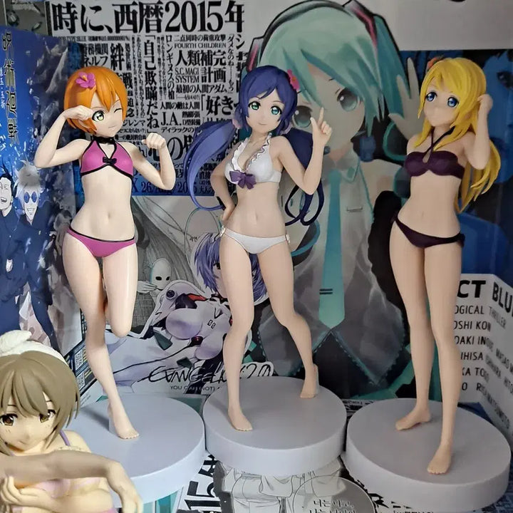 [BUNJANG] Love Live! EXQ Swimsuit Ver. Eri, Nozomi, Rin Bundle Set / 러브라이브exq 에리,노조미,린 일괄
