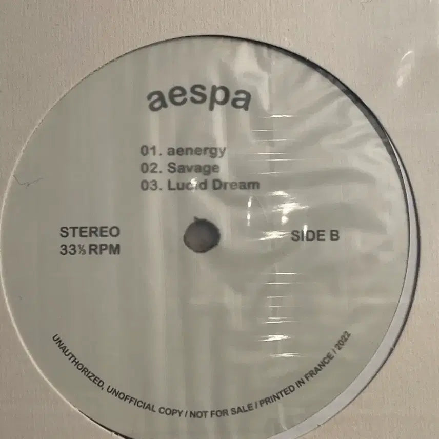 [BUNJANG] aespa Limited Edition Promotion LP / 에스파 aespa 한정반 프로모션 lp 팝니다