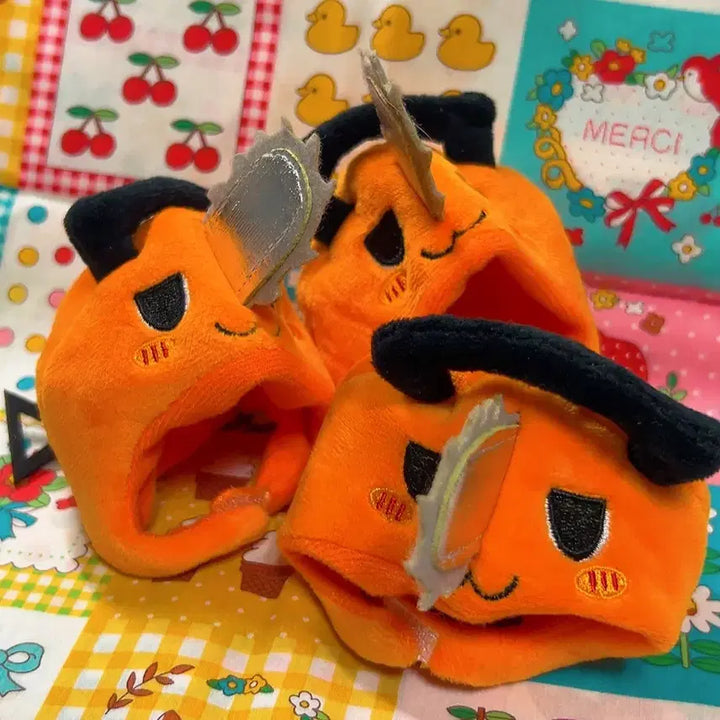 [BUNJANG] Chainsaw Man Pochita Plush Hat / 체인소맨 포치타 누이 인형옷 모자 10깅