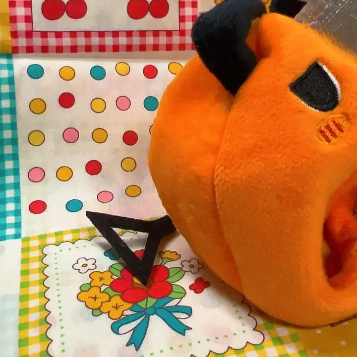 [BUNJANG] Chainsaw Man Pochita Plush Hat / 체인소맨 포치타 누이 인형옷 모자 10깅