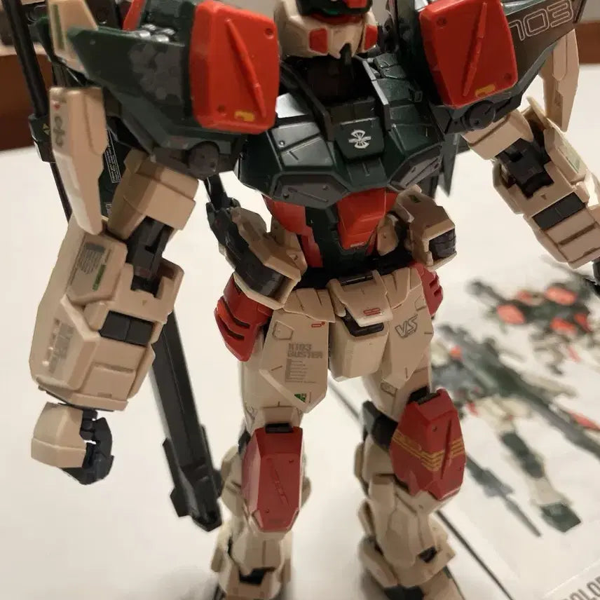 [BUNJANG] Master Grade Buster Gundam Model Kit / 건담 mg 버스터 조립
