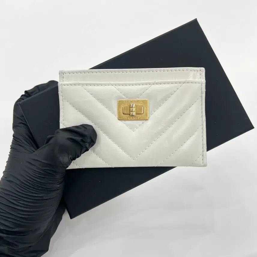 [BUNJANG] Chanel 2.55 Vintage Card Holder / AB2 / 샤넬 2.55빈티지 카드홀더