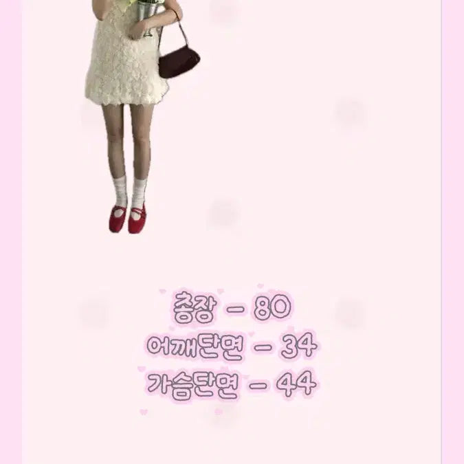[SOLD OUT] 비비드플랜 아델라 로즈 플라워 미니 원피스