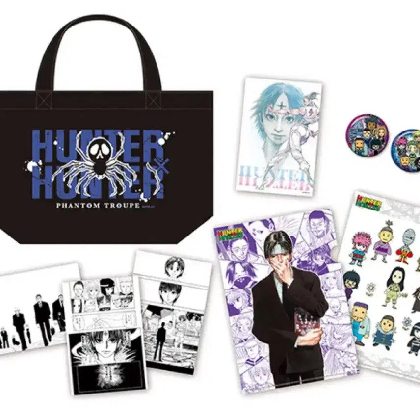 [BUNJANG] Hunter x Hunter Phantom Troupe Set Jump Shop Limited Edition Bundle Set / 급처))헌터X헌터 점프샵 한정 환영여단 세트 일괄
