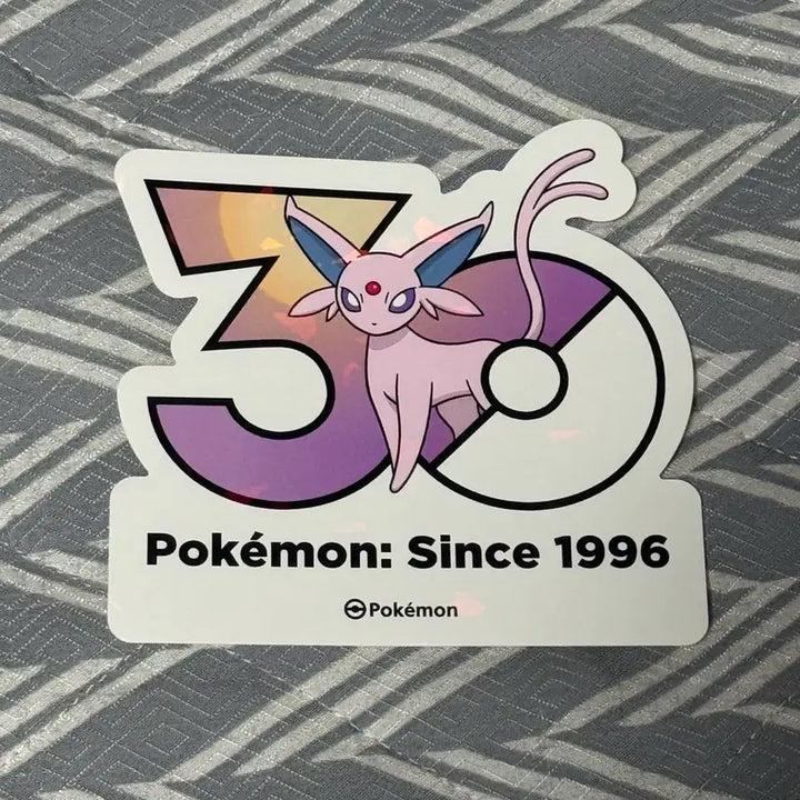 [BUNJANG] Pokemon 30th Anniversary Olive Young Eevee Sticker / 포켓몬 30주년 올영 스티커 에브이