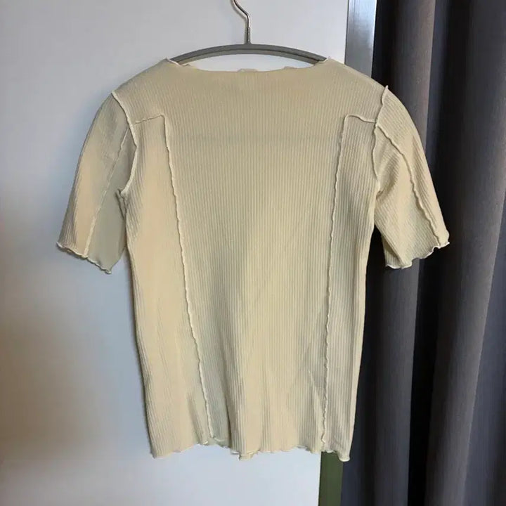 [BUNJANG] Base Range Short Sleeve T-Shirt Ivory S / 베이스레인지 반팔 아이보리 (s)
