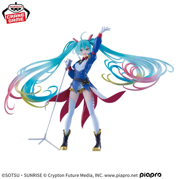 [BUNJANG] Banpresto Hatsune Miku x Gundam 45th Anniversary Figure / [보컬로이드] 하츠네미쿠 X 건담 45주년 피규어 [반프레스토]