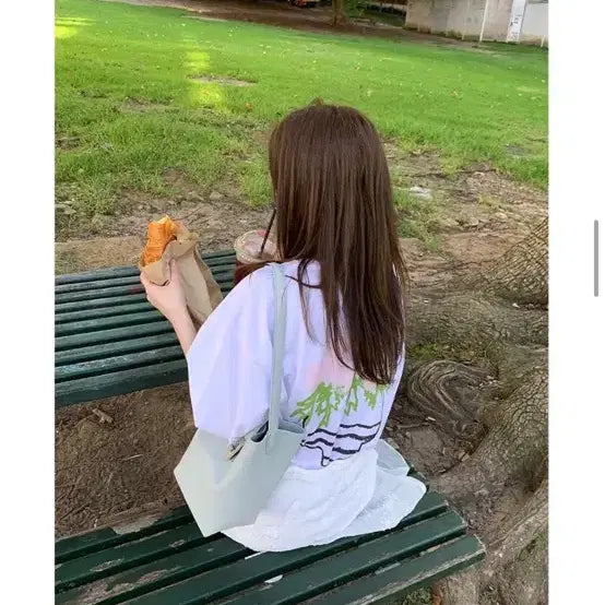 [SOLD OUT] 프릴리 베이비 플라워팟 포인트 티셔츠