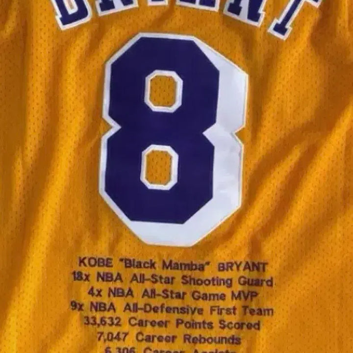 [BUNJANG] Mitchell &amp; Ness Custom LA Lakers Kobe Bryant Jersey (New) / 커스텀 미첼앤네스 LA레이커스 코비브라이언트 저지 새상품