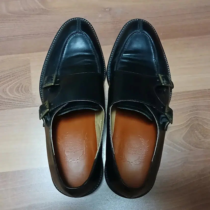 [SOLD OUT] 로맨틱 무브 더블 몽크 스트랩 구두 블랙 250
