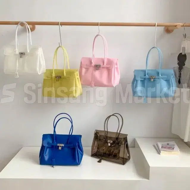 [SOLD OUT] [빠른발송] 젤리 토트 숄더백 여름 가방