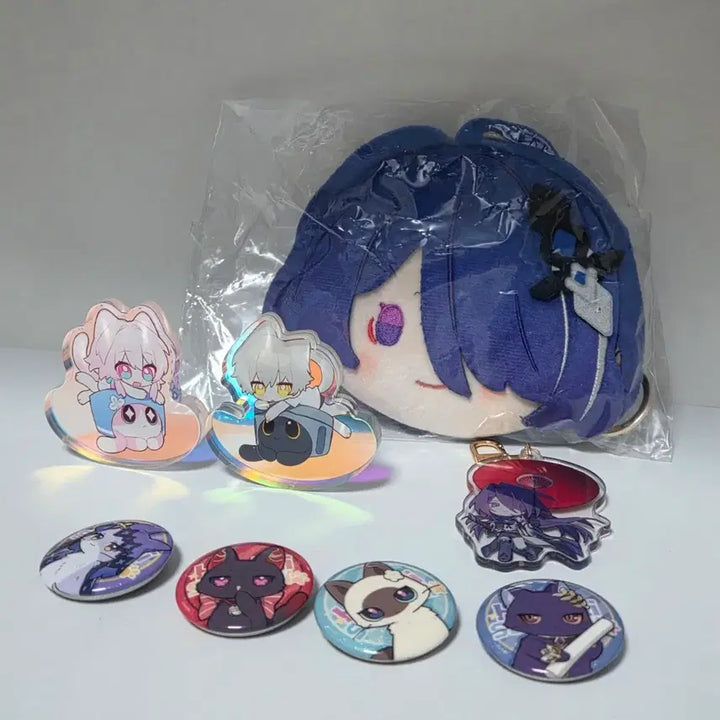 [BUNJANG] Genshin Impact Acheron &amp; Tiny Cat Series Merchandise Bundle / 붕괴 스타레일 굿즈 정리합니다!