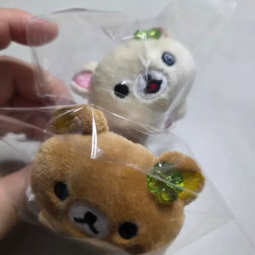 [BUNJANG] San-X Korilakkuma &amp; Rilakkuma Tenori Set / 산엑스 클로버 테노리 리락쿠마 코리락쿠마 2개 세트
