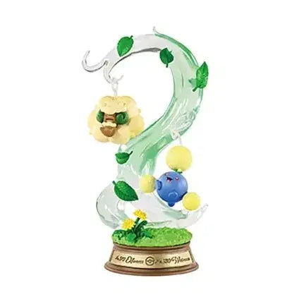 [BUNJANG] Pokemon Re-Ment Swing Vignette Vol. 4 Bundle Set / 일괄)포켓몬 리멘트 스윙비네트 4탄 블래키+루나톤 엘풍+솜솜코