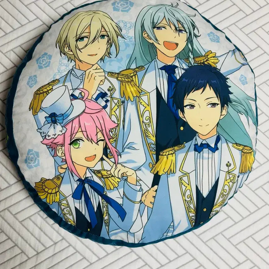 [BUNJANG] Ensemble Stars! Fine Round Cushion / (급전)앙스타 피네 원형 쿠션