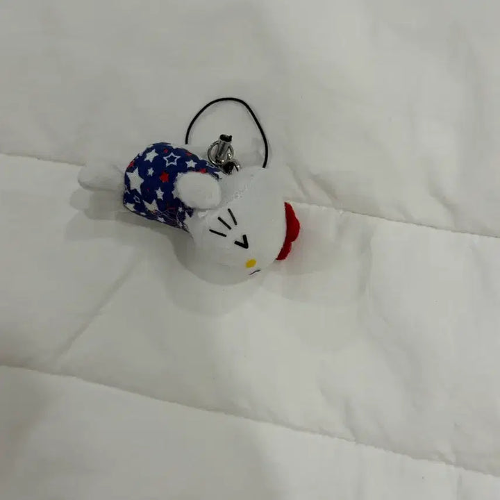 [BUNJANG] Vintage Hello Kitty "Poop" Charm with Winking Star Accent / 고전 헬로키티 똥 키링 윙크 별