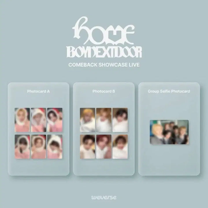 [BUNJANG] BOYNEXTDOOR Leehan Weverse Showcase Split Set / 이한)보넥도 홈 위버스 쇼케 분철