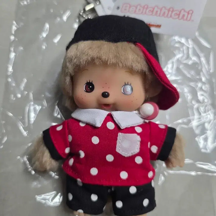 [BUNJANG] Hong Kong Monchhichi Mickey Mouse BebeChichi Doll Keychain / 홍콩 몬치치 미키마우스 베베치치 인형 키링