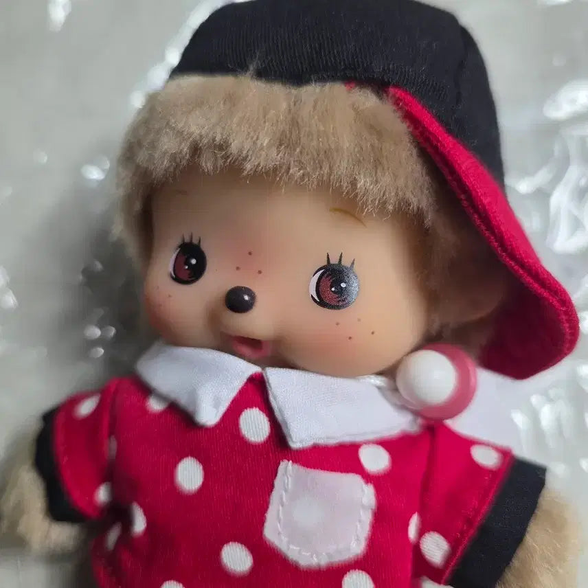 [BUNJANG] Hong Kong Monchhichi Mickey Mouse BebeChichi Doll Keychain / 홍콩 몬치치 미키마우스 베베치치 인형 키링