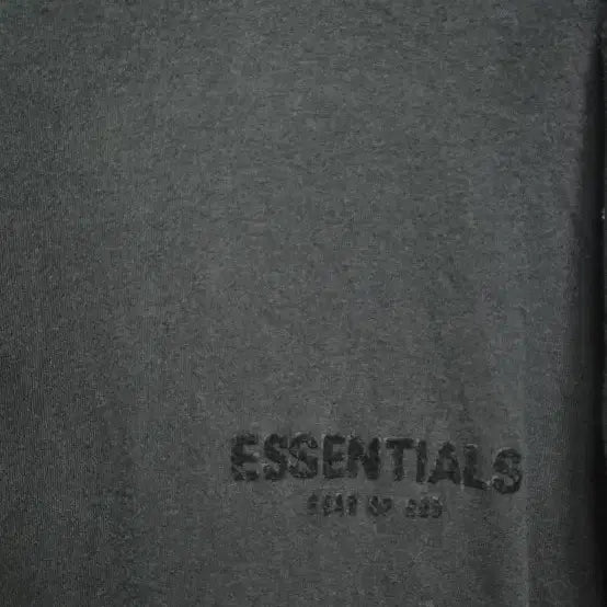 [BUNJANG] Fear of God Essentials Long Sleeve T-Shirt Black L / 피어오브갓 에센셜 긴팔티 블랙 L