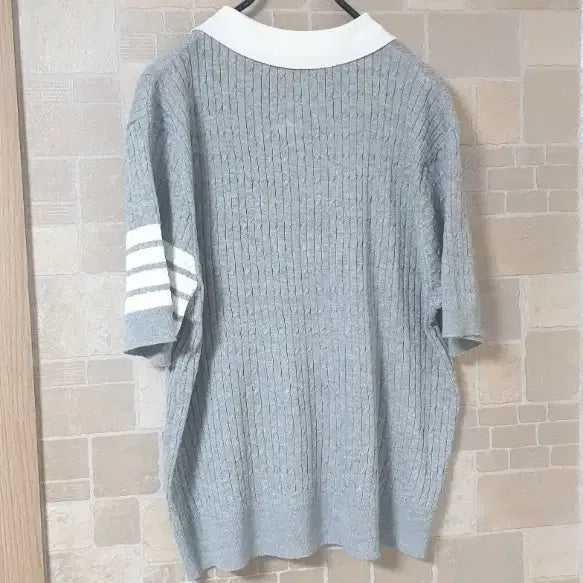 [SOLD OUT] 여성 회색카라니트(새옷)