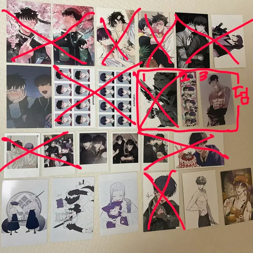 [BUNJANG] Kaiju No. 8 Narumiya Naruhoshi Paper Goods / 괴수8호 나루호시 나루미 호시나 지류 비공굿