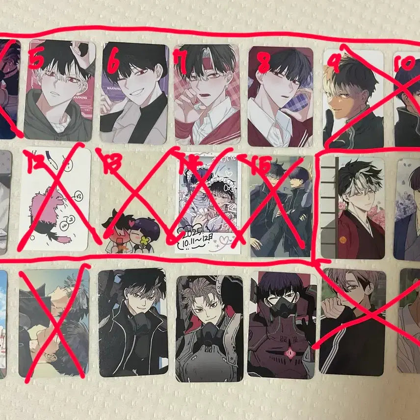 [BUNJANG] Kaiju No. 8 Narumiya Naruhoshi Paper Goods / 괴수8호 나루호시 나루미 호시나 지류 비공굿