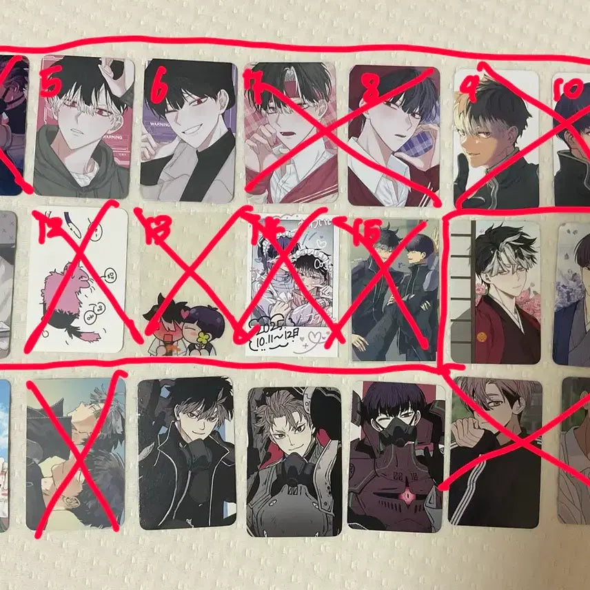[BUNJANG] Kaiju No. 8 Narumiya Naruhoshi Paper Goods / 괴수8호 나루호시 나루미 호시나 지류 비공굿