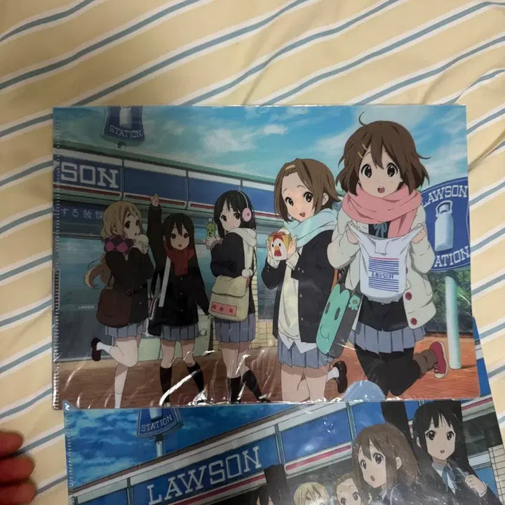 [BUNJANG] K-ON! Lawson Collaboration Clear File Set / 케이온 로손 클리어파일