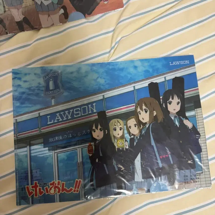 [BUNJANG] K-ON! Lawson Collaboration Clear File Set / 케이온 로손 클리어파일