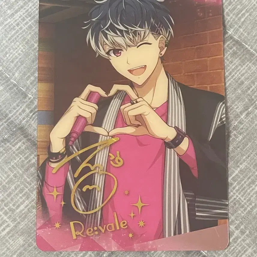 [BUNJANG] IDOLiSH7 Momo Signed Metal Card / 아이나나 모모 메탈카드 사인버전