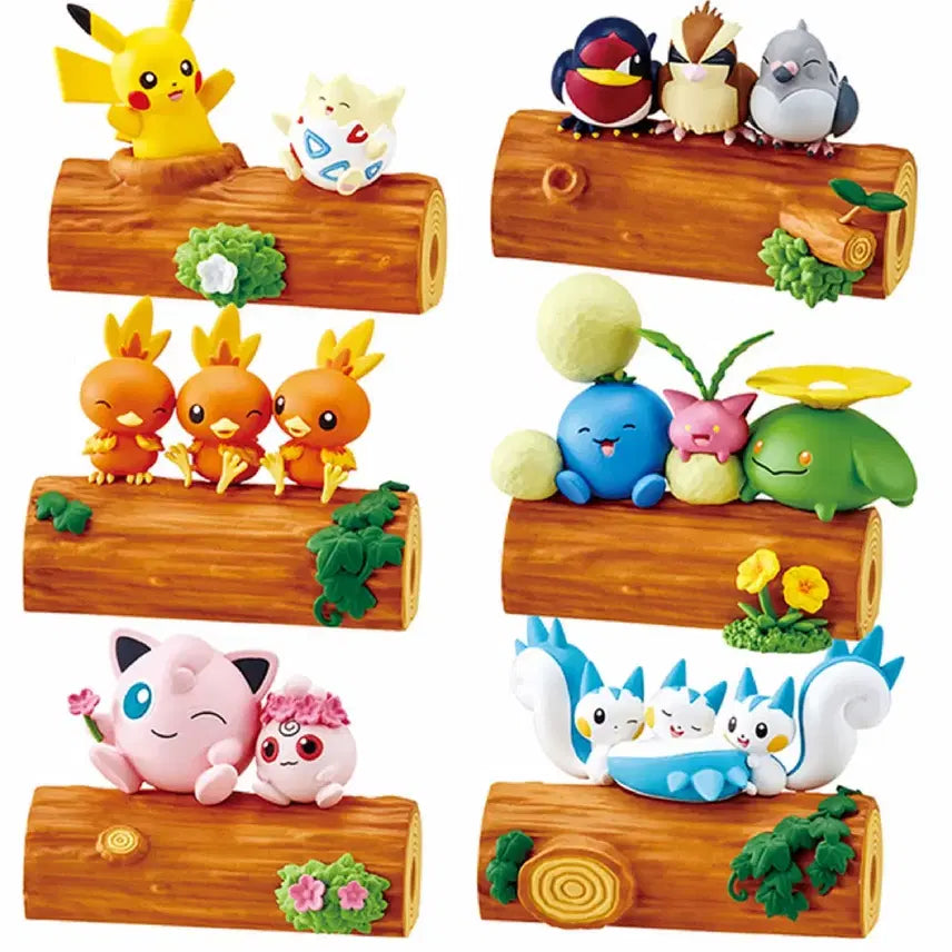 [BUNJANG] Re-Ment Pokémon Friends Together in the Tree 2nd Edition Full Set / 풀세트) 리멘트 포켓몬스터 이어붙여 사이좋은 나무 2탄